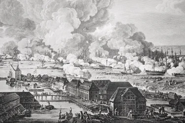 A Batalha de Copenhague, 2 de abril de 1801
